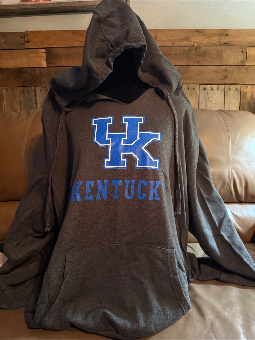 Kentucky Logo Brown Women's Hoodie Sweatshirt